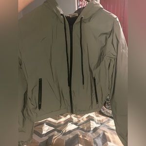 Cropped Rain Jacket